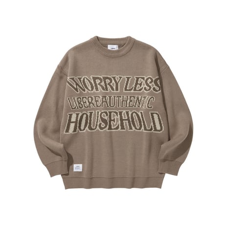 LIBERE®︎/W.L KNIT BROWN