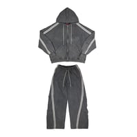 DAMIANO VINTAGE / WASHED SWEAT SET UP / WASHED GRAY
