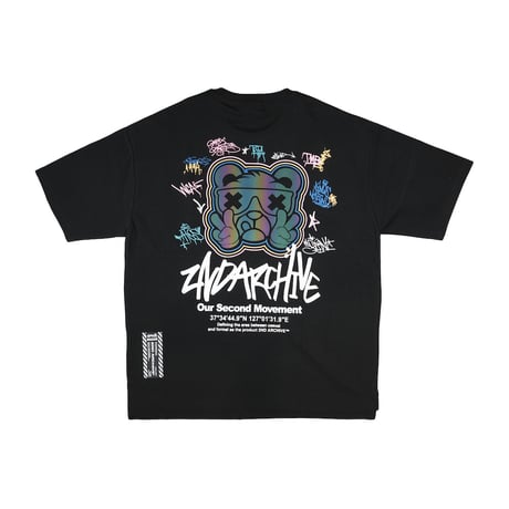 2ND ARCHIVE /  PEACE TEE / BLACK