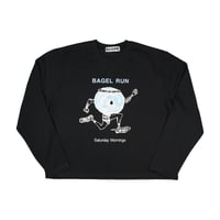 DAMIANO SELECT / BAGLE RUN LS TEE / BLACK