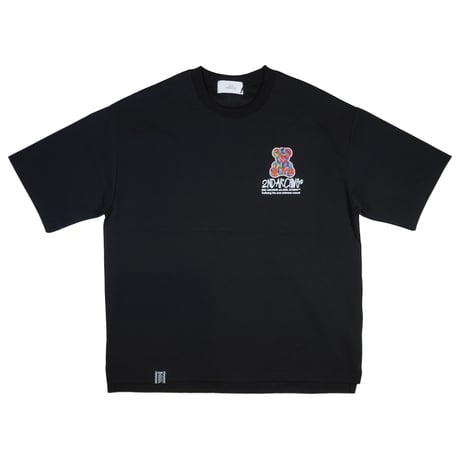 2ND ARCHIVE / PAINT BEAR TEE / BLACK