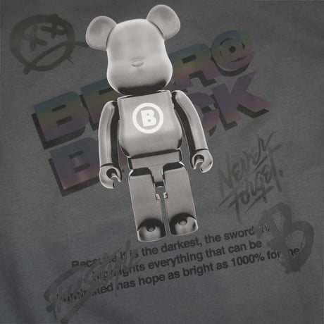 BARON / BE@BRICK CREW SWEAT / GRAY