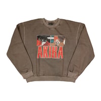 ARCHIVE / AKIRA CREW SWEAT / WASHED BROWN