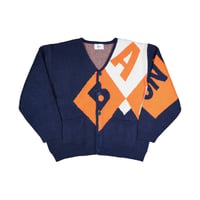 BARON / KNIT CARDIGAN / NAVY