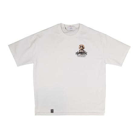 2ND ARCHIVE / HEADPHONE BEAR TEE / WHITE