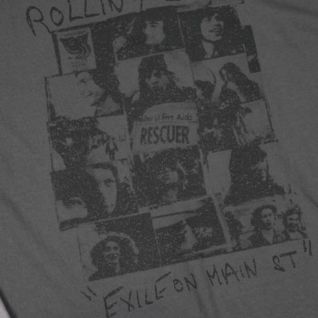 DAMIANO SELECT / ROLLING STONES LAYERD LS TEE / CHARCOAL