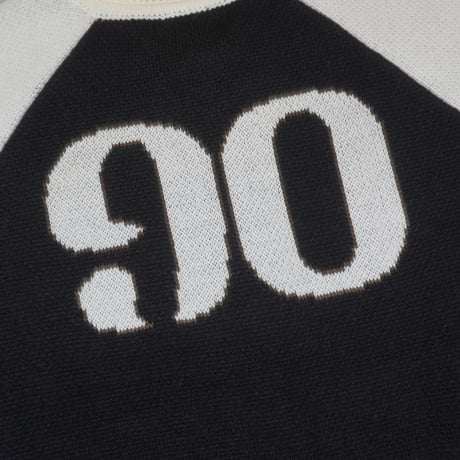 SUBLIMATION / 90 KNIT TRACK JACKET / BLACK