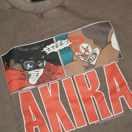 ARCHIVE / AKIRA CREW SWEAT / WASHED BROWN