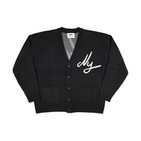 DAMIANO SELECT / NY KNIT CARDIGAN / BLACK
