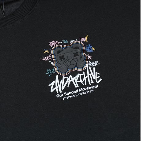 2ND ARCHIVE /  PEACE TEE / BLACK