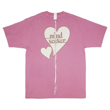 MIndseeker / HEART LOGO TEE / PINK