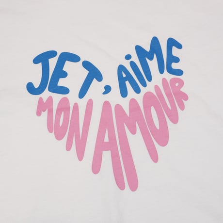 DAMIANO GIRLS / JET,AiME MON AMOUR TEE / WHITE