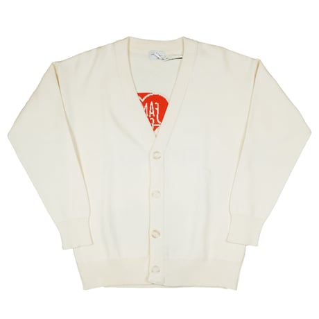 FAMILY FIRST / I LOVE MILANO KNIT CARDIGAN / WHITE