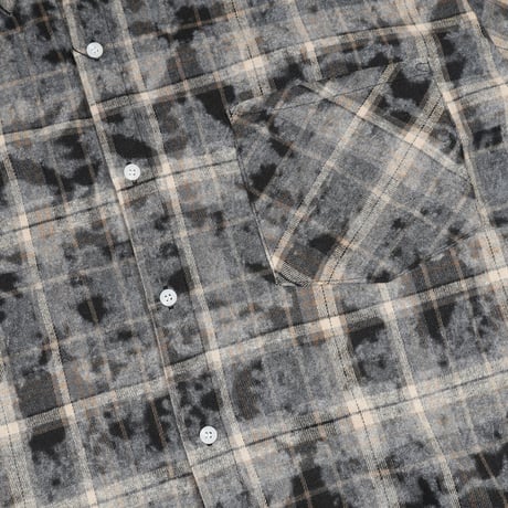 VOLT / CHECK SHIRTS / BLACK