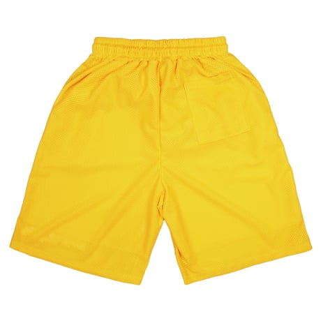 DAMIANO SELECT / BKLYN SET UP MESH SHORTS / YELLOW