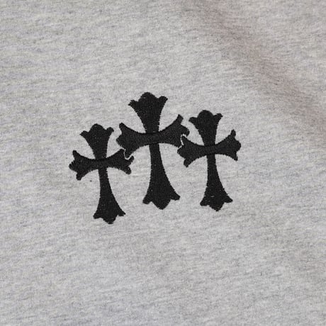 DAMIANO SELECT / CROSS SWEAT HOODIE / GRAY