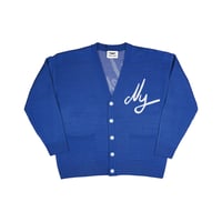 DAMIANO SELECT / NY KNIT CARDIGAN / BLUE