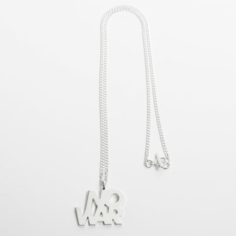 “NO WAR” necklace (silver925)
