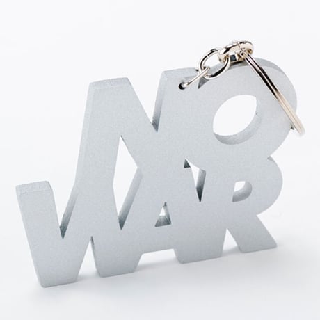 “NO WAR” placard（Mirror） 北山雅和 NO WAR