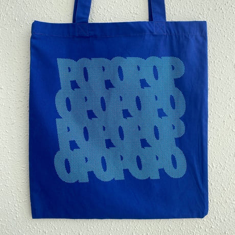 “POP” tote bag (blue)