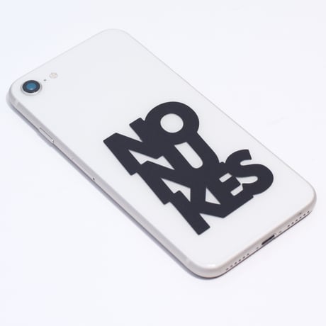 “NO NUKES” stickers