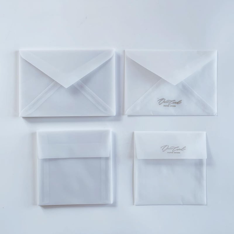 トレーシング封筒 | Deco Card SHOP