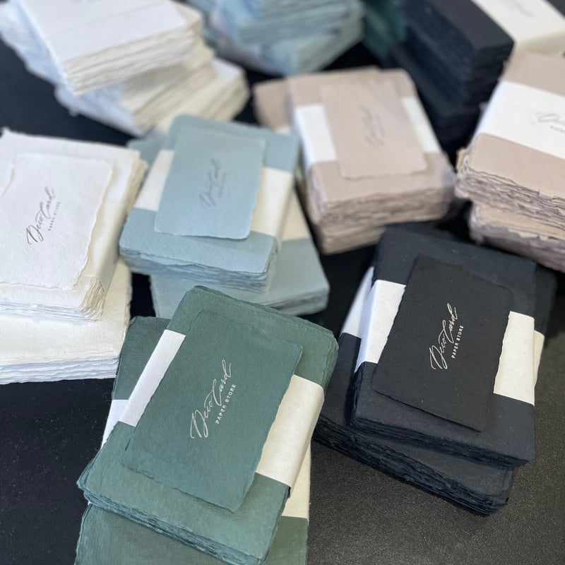 ハンドメイドコットンペーパー | Deco Card SHOP