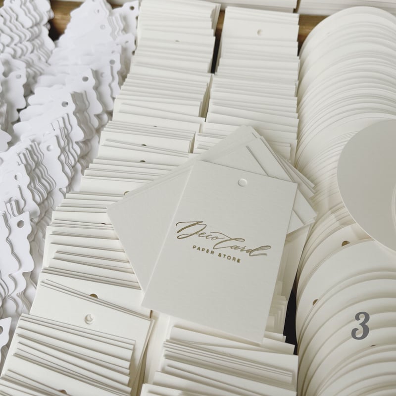 WHITE タグ＆カード | Deco Card SHOP