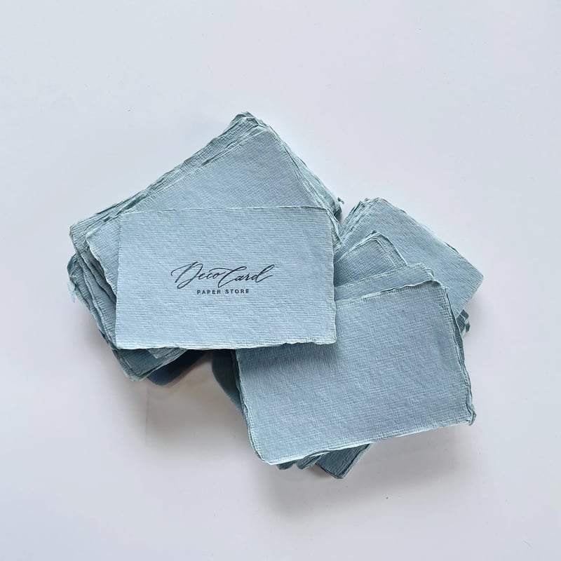 ハンドメイドコットンペーパー | Deco Card SHOP