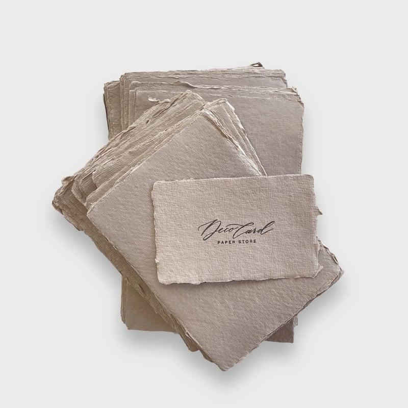ハンドメイドコットンペーパー | Deco Card SHOP