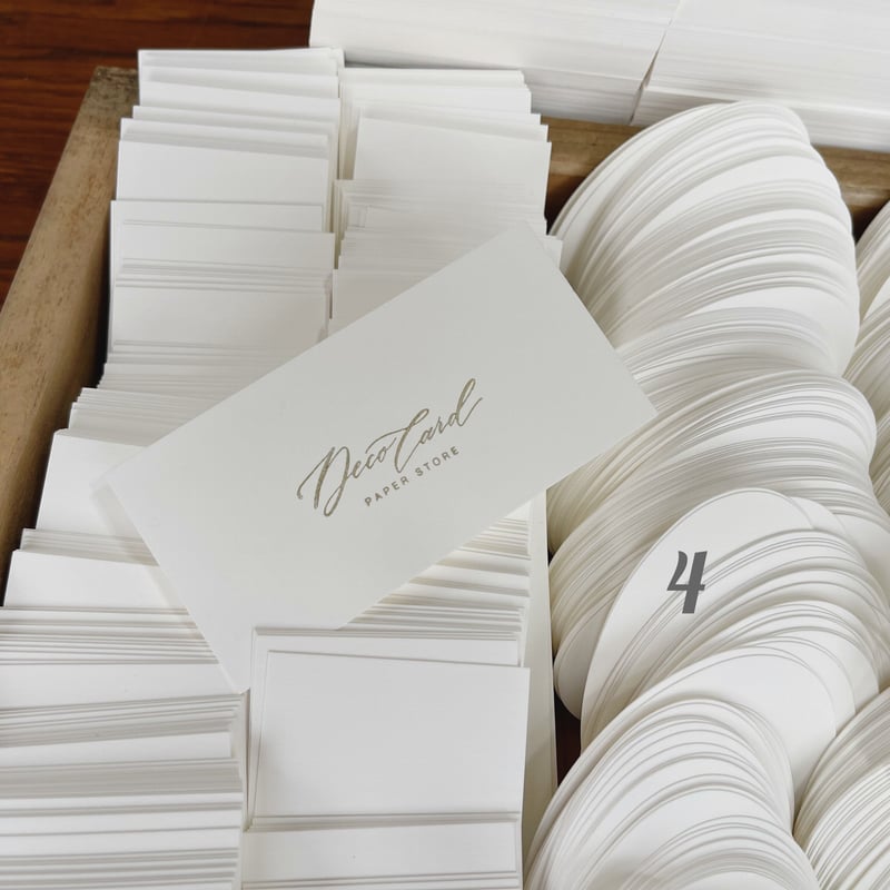 WHITE タグ＆カード | Deco Card SHOP