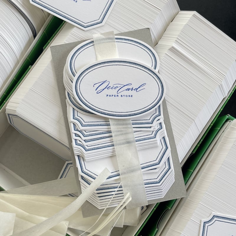 活版印刷　アートフレーム 活版印刷】フレームカード | Deco Card SHOP