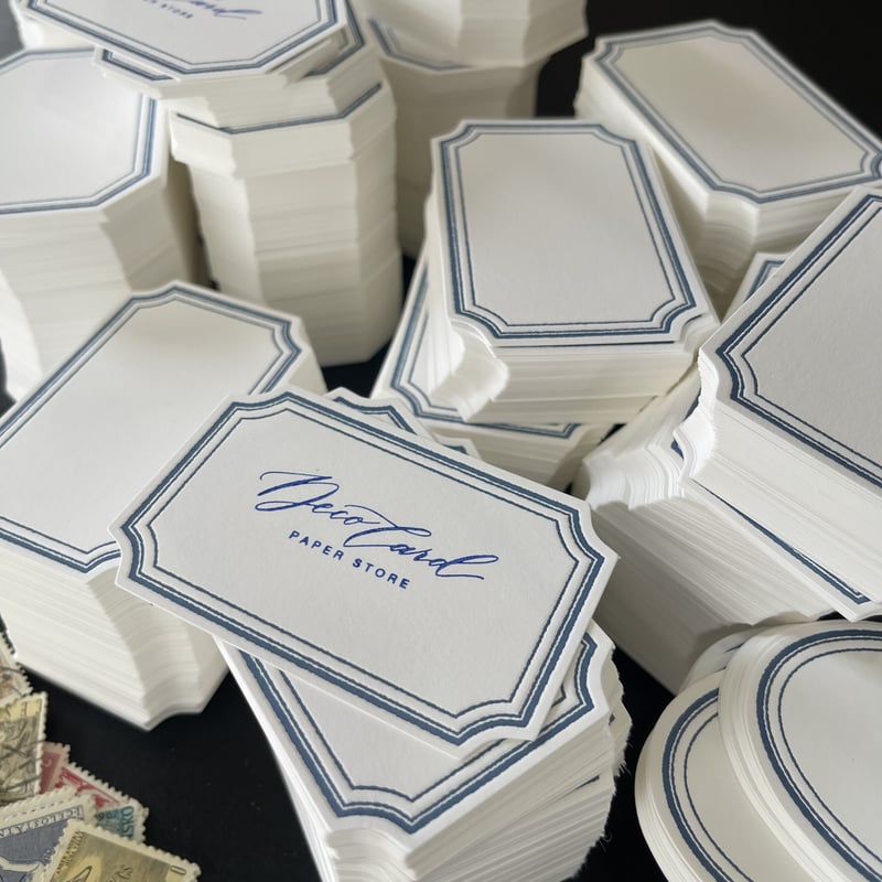 活版印刷　アートフレーム 活版印刷】フレームカード | Deco Card SHOP