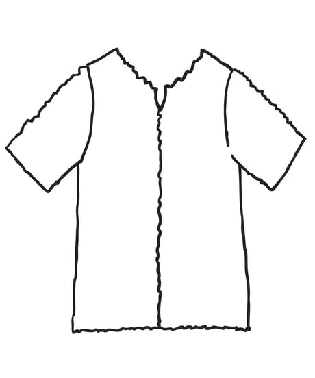 燐シャツ Mens 〈ブルーギンガム〉