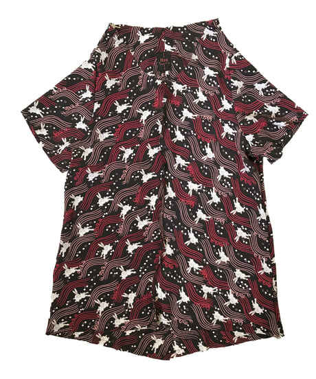 燐シャツ 半袖 〈兎のダンス〉