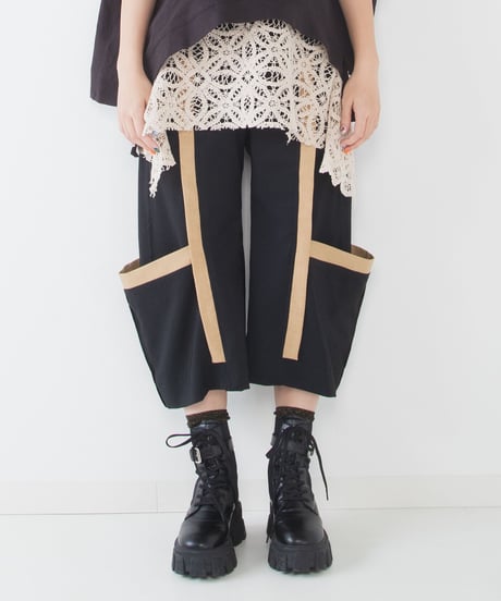 ダブルヘムパンツ