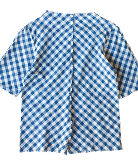 燐シャツ Mens 〈ブルーギンガム〉