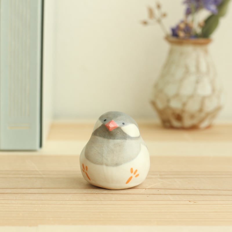 シルバー文鳥 | 陶ノ鳥 ひよこや