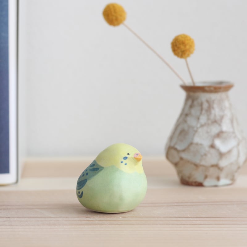 セキセイインコ /ノーマルグリーン（オス・メス） | 陶ノ鳥 ひよこや