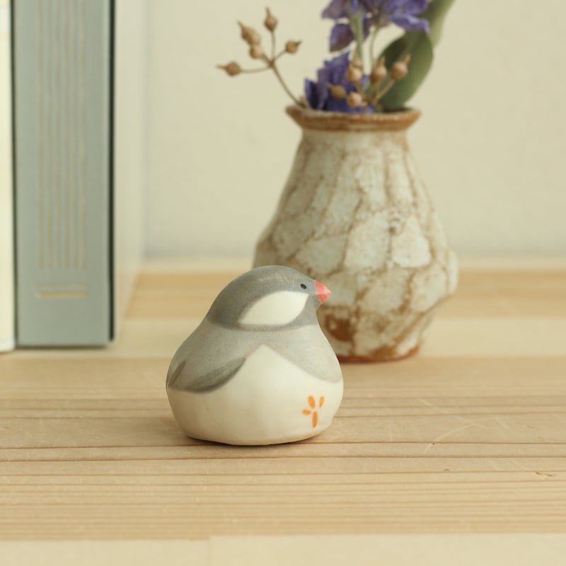 鳥のモチーフ 蓋付き小物入れ ニッケルシルバー 小物入れ 陶器 おしゃれ 真鍮 小鳥 シノワズリ 蓋付き ボックス