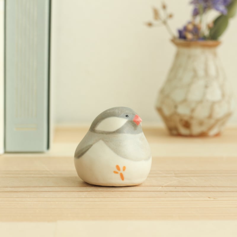 シルバー文鳥 | 陶ノ鳥 ひよこや