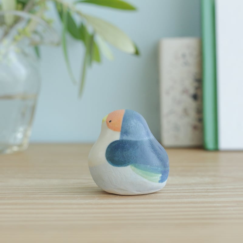 コザクラインコ（全3色） | 陶ノ鳥 ひよこや