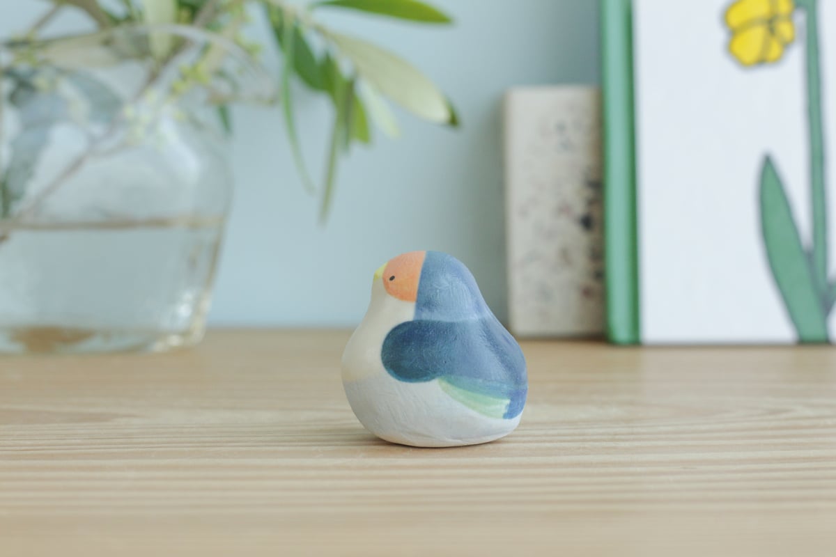 コザクラインコ（全3色） | 陶ノ鳥 ひよこや