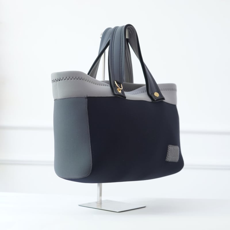 Lozz Sandra / Big Totebag (BLACK X C GREY X GR