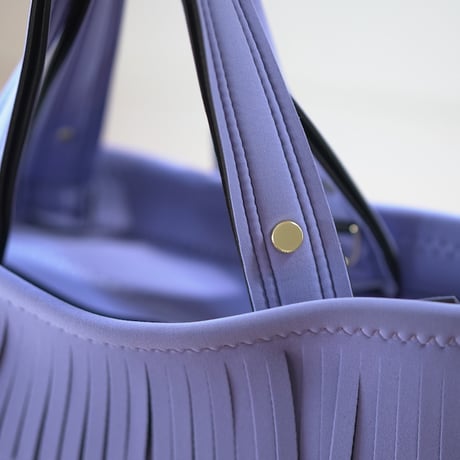 Lozz Sandra / Fringe Totebag _(LAVENDER)