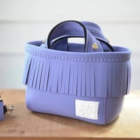 Lozz Sandra / Fringe Mini Totebag _(LAVENDER)
