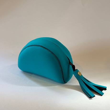 LozzSandra/Tassel  Pouch(Turquoise)