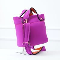 <受注＞Lozz Sandra / Tall Totebag _(ROUGE X ORANGE)