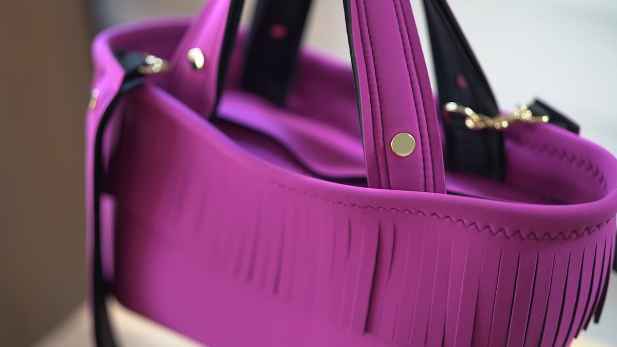 Lozz Sandra / Fringe Totebag _(ROUGE) | R/hombu