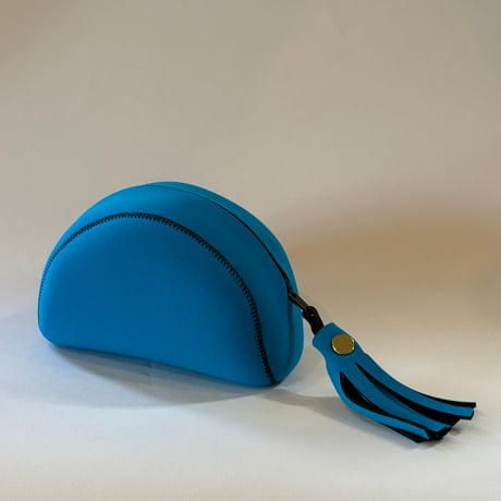 LozzSandra/New Tassel  Pouch(Aqua)